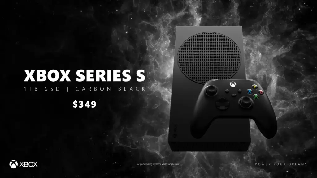 Xbox Series S سیاه رنگ