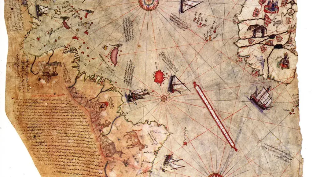 نقشه های باستانی شاهان دریا