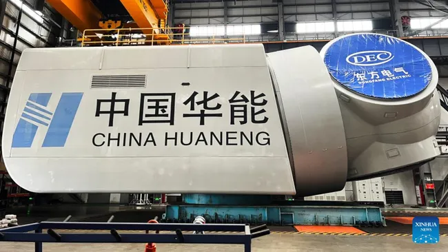 توربین شناور رکوردشکن چین