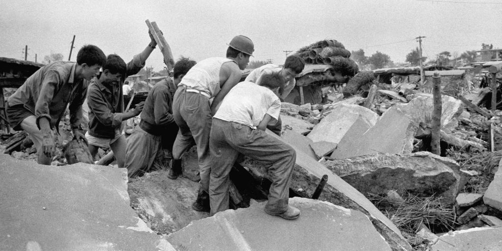 Tangshan earthquake of 1976
