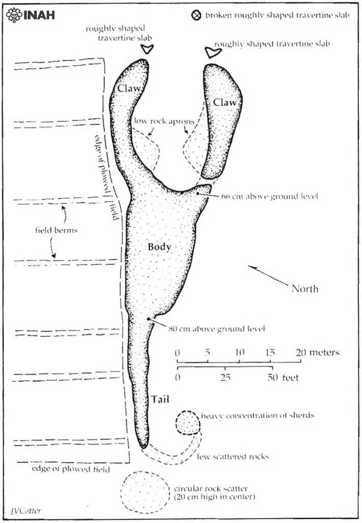 تپه عقربشکل ۲۰۰ فوتی در مکزیک